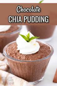 Wish you knew how to make chocolate pudding from scratch? Chocolate Chia Pudding Low Carb Yum