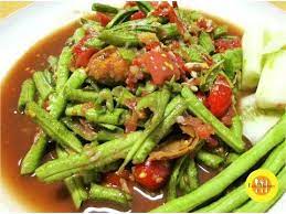 ตำแตงปลาร า แซ บๆ spicy cucumber salad som tum tang thai food youtube อาหาร สล ดถ ว ถ วเข ยว