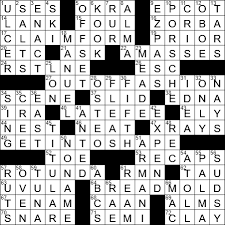 Maybe you would like to learn more about one of these? La Times Crossword 10 Feb 20 Monday Laxcrossword Com