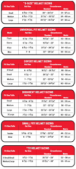 Fly Bmx Helmet Size Chart Ash Cycles