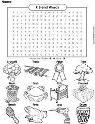 R Blends Worksheet Br Cr Dr Fr Pr And Tr Initial Consonant Blends Word Search Blends Worksheets Phonics Worksheets Blend Words