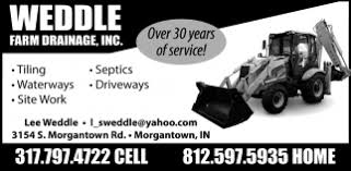 Over 30 Years Of Service!, Weddle Farm Drainage, Inc