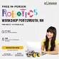 In-Person Free Robotics/Math Workshop for Kids at.... event in Robbinston, ME