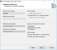 Any player compatible with directshow. K Lite Mega Codec Pack 16 2 3 Free Download