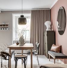 Trims and moldings can help change the look and style of any home. Home In Soft Pink Coco Lapine Design Home Decor Interior Dining Room Decor