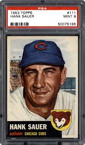 1953 Topps Hank Sauer