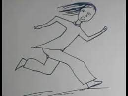 How To Draw A Running Person - Youtube