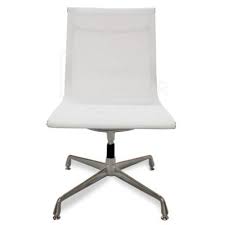 Visitor Mesh Office Chair Eames Replica White No Arms Mesh Office Chair Office Chair Chair