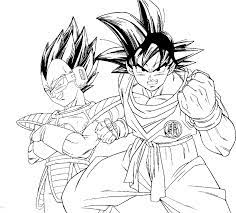 Dragon ball z vegeta coloring pages are a fun way for kids of all ages to develop creativity, focus, motor skills and color recognition. Download Dragon Ball Z Kai Coloring Pages Goku And Vegeta Coloring Pages Png Image With No Background Pngkey Com