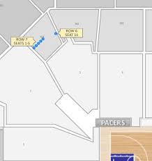 Bankers Life Fieldhouse Online Charts Collection