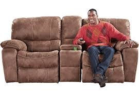 Cindy Crawford Home Alpen Ridge Tan Reclining Console Loveseat From Furniture Glider Too Rooms To Go Love Seat Cindy Crawford Home Rooms To Go Furniture