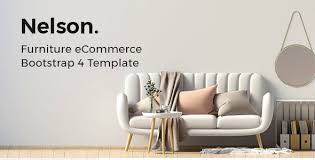 Nelson Furniture Ecommerce Bootstrap 4 Template Nulled Free Download Furniture Selling Furniture Furniture Store