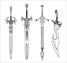Sword Sketch By Seruvenist On Deviantart Sword Drawing Sword Design Weapon Concept Art