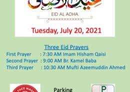 The religious festival marks the end of the fasting month of ramazan. Al Eid Prayer Time