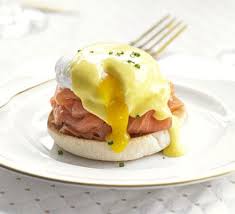 Eggs Benedict With Smoked Salmon Chives Recipe Bbc Good Food Recipes Food Eggs Benedict