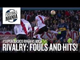 River plate 0:0 boca juniors. River Vs Boca Rivalry Fouls Hits Tackles And Cards Copa Libertadores 2015 Youtube