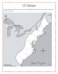 Original 13 Colonies Map For Students To Label And Color Free Please Stop By And See My Other Resources At Www T 13 Colonies Map American Colonies 13 Colonies