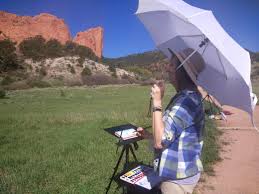 Windsor & newton professional compact set (or student grade set) i set up the palette with the same colors i use in oils. Plein Air Painting With Watercolor My Setup And Why I Do It Lorraine Watry Studio