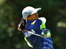 Diksha joins india's top woman golfer, aditi ashok, who is playing her second olympic games. B 5cc J8x3obem
