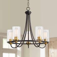 Possini Euro Demy 23 W Oil Rubbed Bronze 5 Light Chandelier 63t02 Lamps Plus In 2020 Oil Rubbed Bronze Chandelier Chandelier Lighting Bronze Chandelier