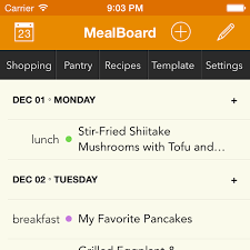 Mealboard Recipe Template Meal Planning Board Best Meal Prep
