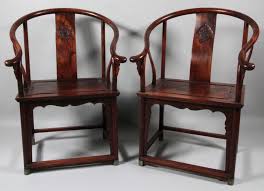 Pair Of 20th Century Huanghuali Horseshoe Chairs Chair Chinese Furniture Seat Design