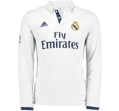 Adidas white polyester original ronaldo 7 real madrid jersey. Cristiano Ronaldo Jersey Long Sleeve Real Madrid
