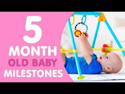 5 Month Old Baby Milestones Youtube
