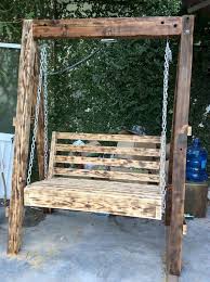 Pallet Garden In 2020 Paletten Schaukeln Stuhl Schaukel Holzschaukel