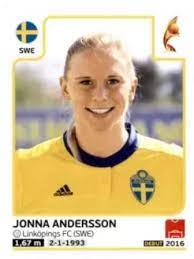 View jonna andersson's profile on linkedin, the world's largest professional community. Jonna Andersson Sweden Women S Euro 2017 The Netherlands Sticker 124