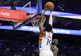 Sixers rookie Justin Edwards marks his first NBA dunk —