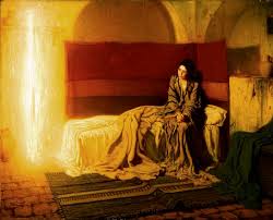 La anunciación - Henry Ossawa Tanner - Historia Arte (HA!)