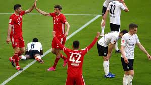 May 8, 2021, 8:01 pm gmt+1. Bundesliga Fc Bayern Mit Meistergala Gegen Gladbach Lewandowksi Nah