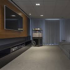 This room was transformed from a less than perfect basement storage room to a striking home theater, complete with warm wood detail, dramatic led accent lighting, and powerful audio video capabilities. Home Theater Ideas How To Design The Perfect Room For Movie Night