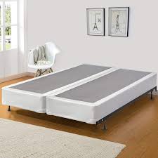 Amazon Com Spinal Solution 8 Inch Queen Size Fully Assembled Split Foundation Box Spring For Mattress Sensation Collection Furniture Decor