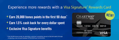 We did not find results for: Chartway Visa Signature Credit Card 1 5 Cash Back Doctor Of Credit