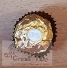 Looking at a ferrero product always makes me want one! Anleitung Pralinen Rentier Creastylity