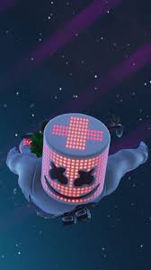 Iphone Wallpaper Marshmello In Air Fortnite Wallpaper Oyun Dunyasi Grafitti Cizimleri Neon Aydinlatma