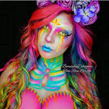 ElectricFairy A Beautiful Collaboration with the Amazing @dehsonae I  absolutely loved creating this Color! All @pravana used! #pravana  #vividslockedin and of course I installed @invisitab Hair Extensions!  #invisitab #inspirehairstyles ...