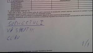 Elevii care vor să depună contestații trebuie să aibă în vedere următoarele informații: Ce A Putut SÄ Scrie Un Elev Pe Foaia De Examen La Evaluarea NaÅ£ionalÄ 2018 Nici Profesorilor Nu Le A Venit SÄ CreadÄ Antena 1