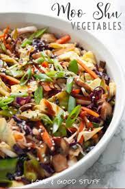 Moo Shu Vegetables Recipe Easy Chinese Recipes Healthy Chinese Healthy Chinese Recipes