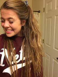 Half Head Dreadlocks Dreads Partial Dreads Hippie Hair Hair Styles