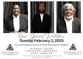 Servant Leadership. Meet our newest Deacons