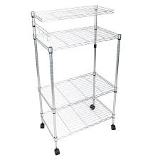 We did not find results for: Segmart Microwave Cart Segmart 4 Tier Kitchen Island On Wheels Heavy Duty Storage Shelves With 3
