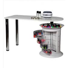 Hot promotions in table de manucure on aliexpress: Table Manucure Professionnelle Blanche Avec Tiroirs Rotatifs