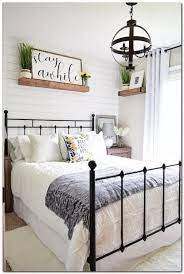Progress with the modern farmhouse cottage guest shed: 27 Amazing Farmhouse Style Master Bedroom Ideas Masterbedroomideas Bedroomdecor B Small Guest Bedroom Farmhouse Guest Bedroom Modern Farmhouse Guest Bedroom