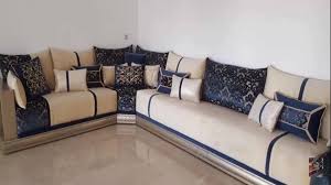 جديد 2018 شكيلات كيحمقو ديال الصالونات المغربية بألوان عصرية Blue Sofas Living Room Living Room Design Decor Moroccan Living Room