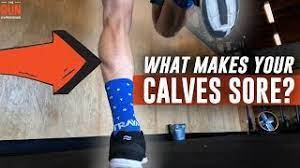 Similarly, stretching the calf and the muscles and tissues around the shin may reduce soreness, tension and pain. What Makes Your Calves Sore While Running Youtube