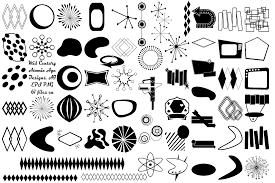 Mid Century Atomic Age Designs Vector Clip Art 162335 Illustrations Design Bundles Atomic Age Design Mid Century Modern Patterns Design Elements Check out our mid century svg selection for the very best in unique or custom, handmade pieces from our digital shops.