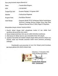 PENGARUH MODEL STAD BERBANTUAN MEDIA PEMBELAJARAN WORDWALL TERHADAP  MOTIVASI BELAJAR SISWA PADA MATA PELAJARAN EKONOMI KELAS X S